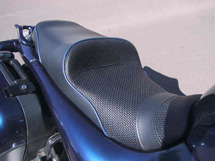 Motorcycle seat recover