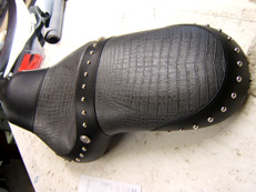 Motorcycle Seat Studding